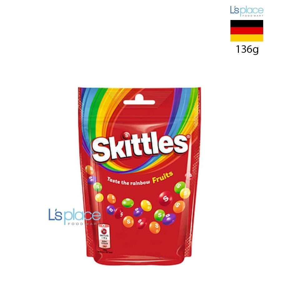 Skittles Kẹo trái cây túi đỏ Fruits