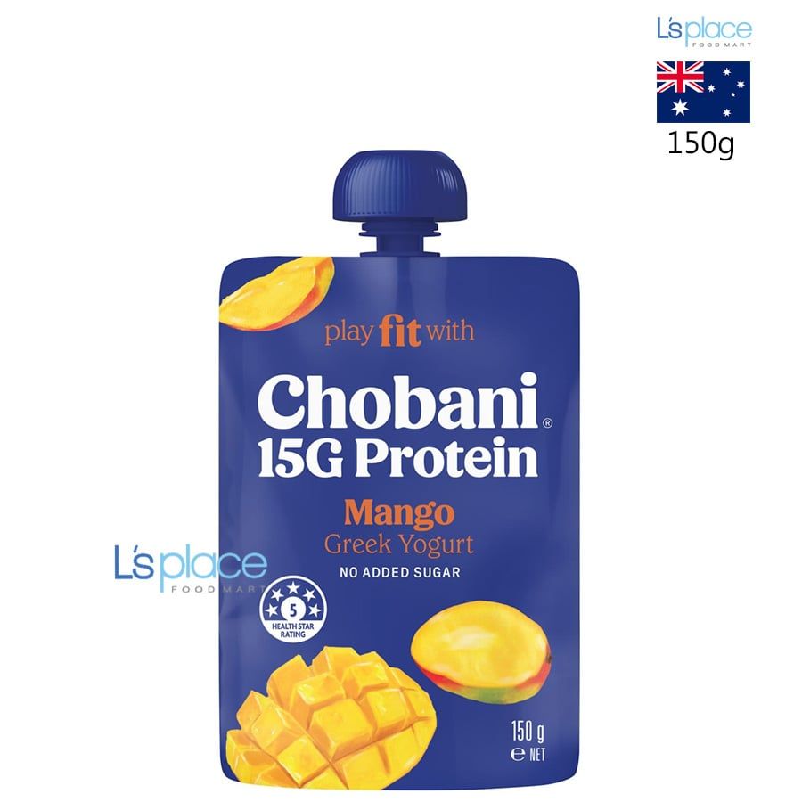 Chobani Fit Sữa chua Hy Lạp dạng túi vị Xoài