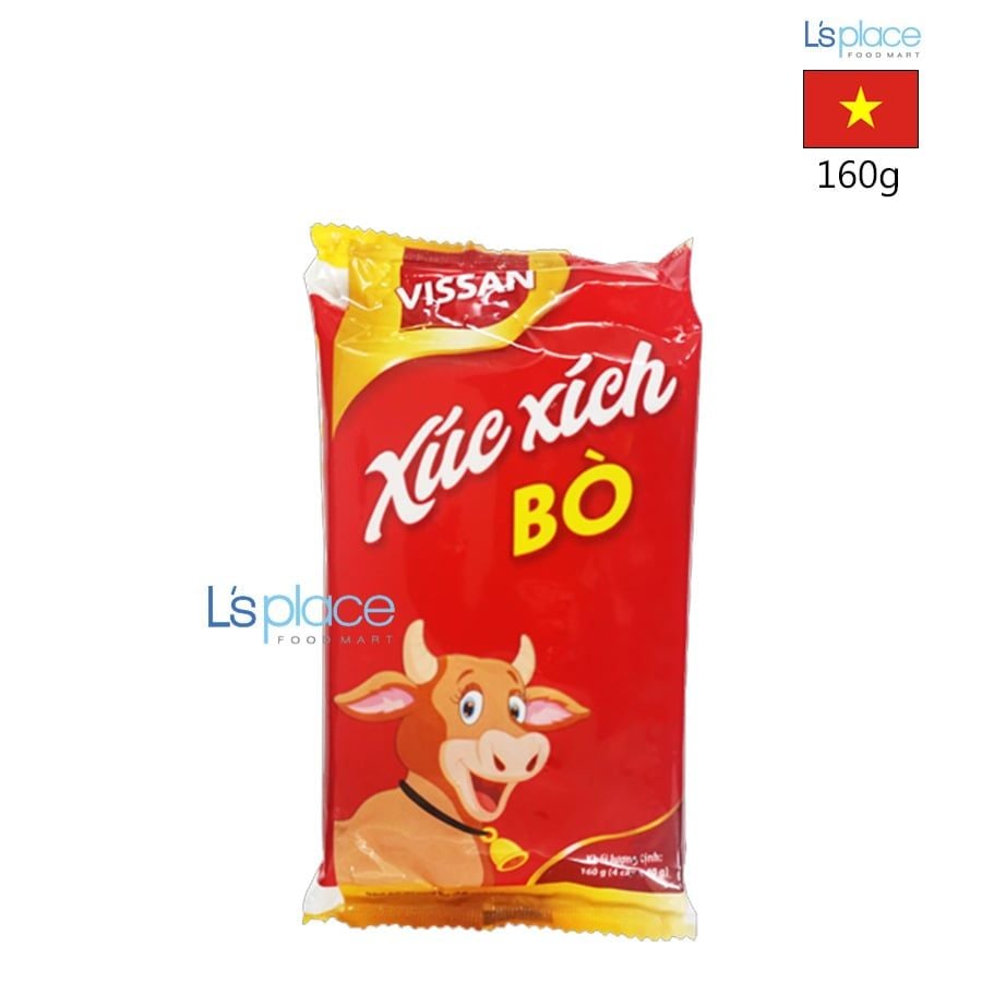 Vissan Xúc Xích Bò Tiệt Trùng