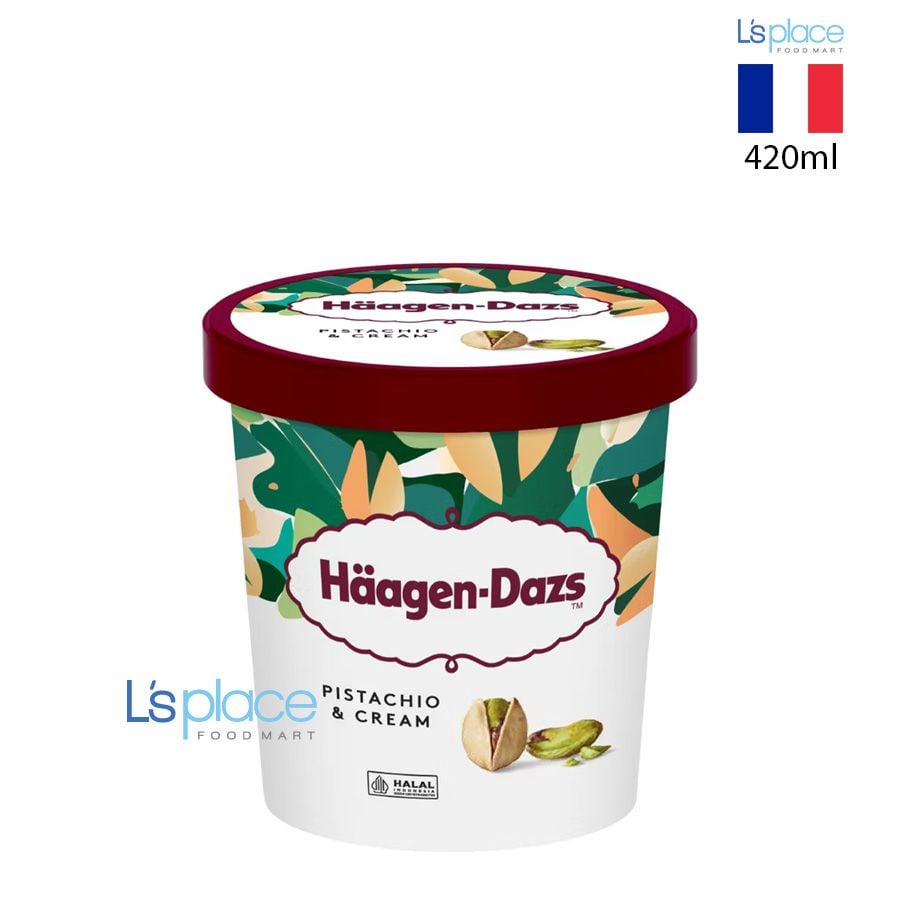 Haagen-Dazs Kem hạt dẻ cười & kem sữa