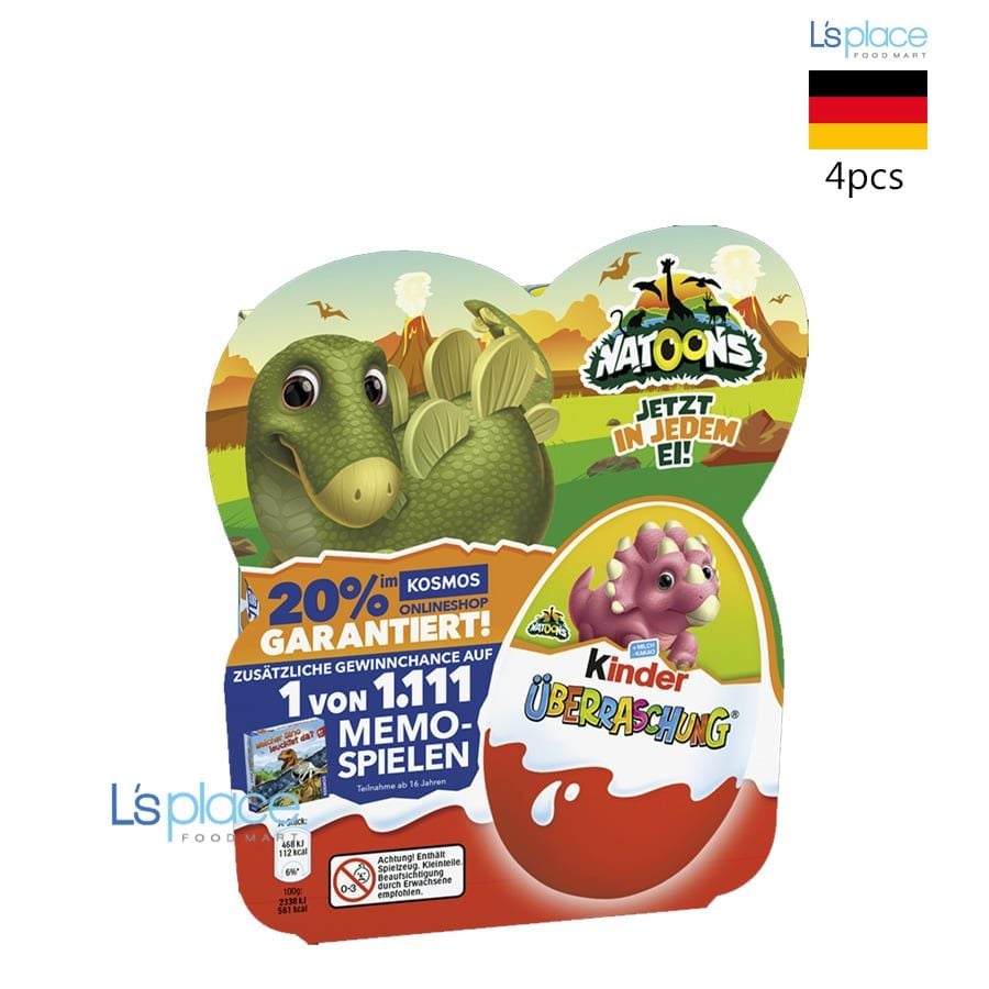 Kinder Hộp Socola trứng Dino