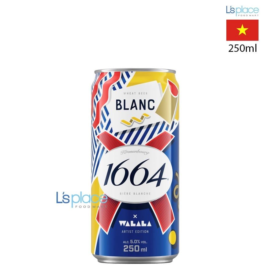 1664 Bia lon nhỏ Blanc
