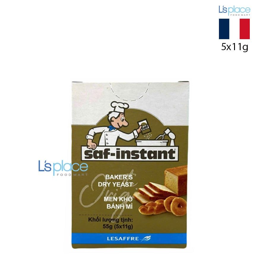 Saf-instant Men khô nhãn vàng