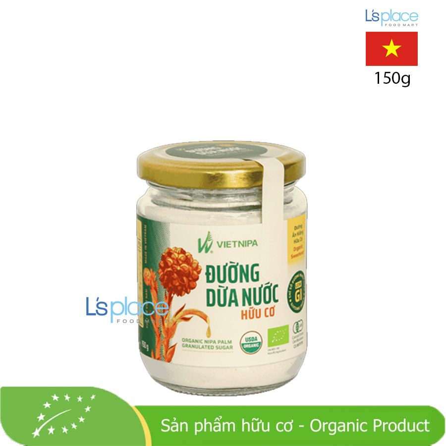 Vietnipa Đường dừa nước hữu cơ