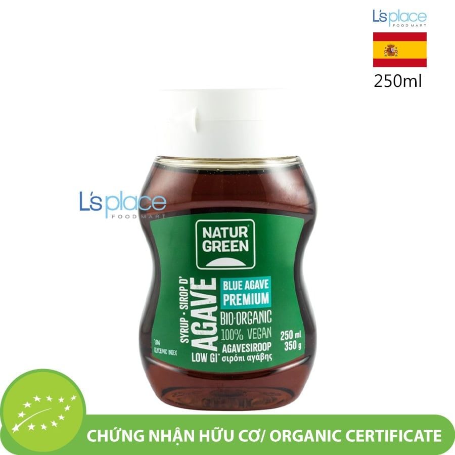 [CTKM EU organic] Natur Green Siro cây thùa hữu cơ thuần chay