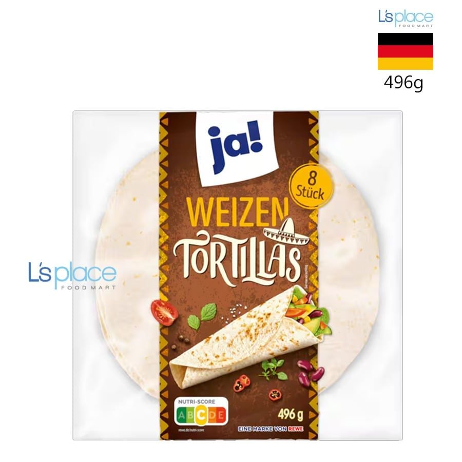 Ja Vỏ Tortilla Wraps Bột Mì Weizen
