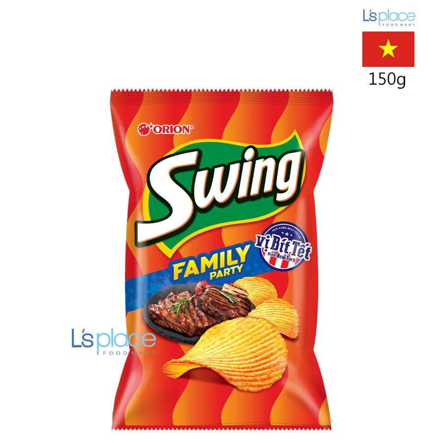 Swing Snack Khoai Tây Vị Bít Tết Kiểu New York
