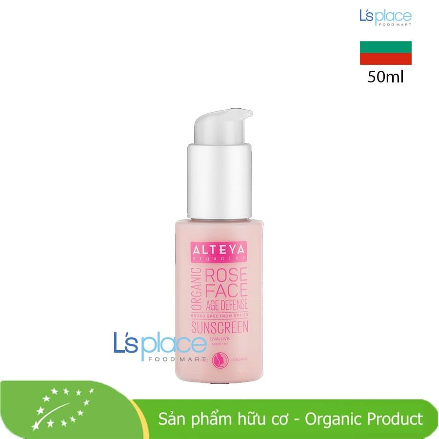 Alteya Organics Kem chống nắng hữu cơ SPF30