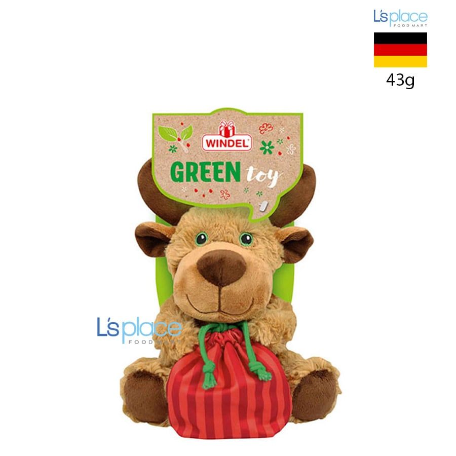 Windel Túi socola kèm thú bông Green Toy