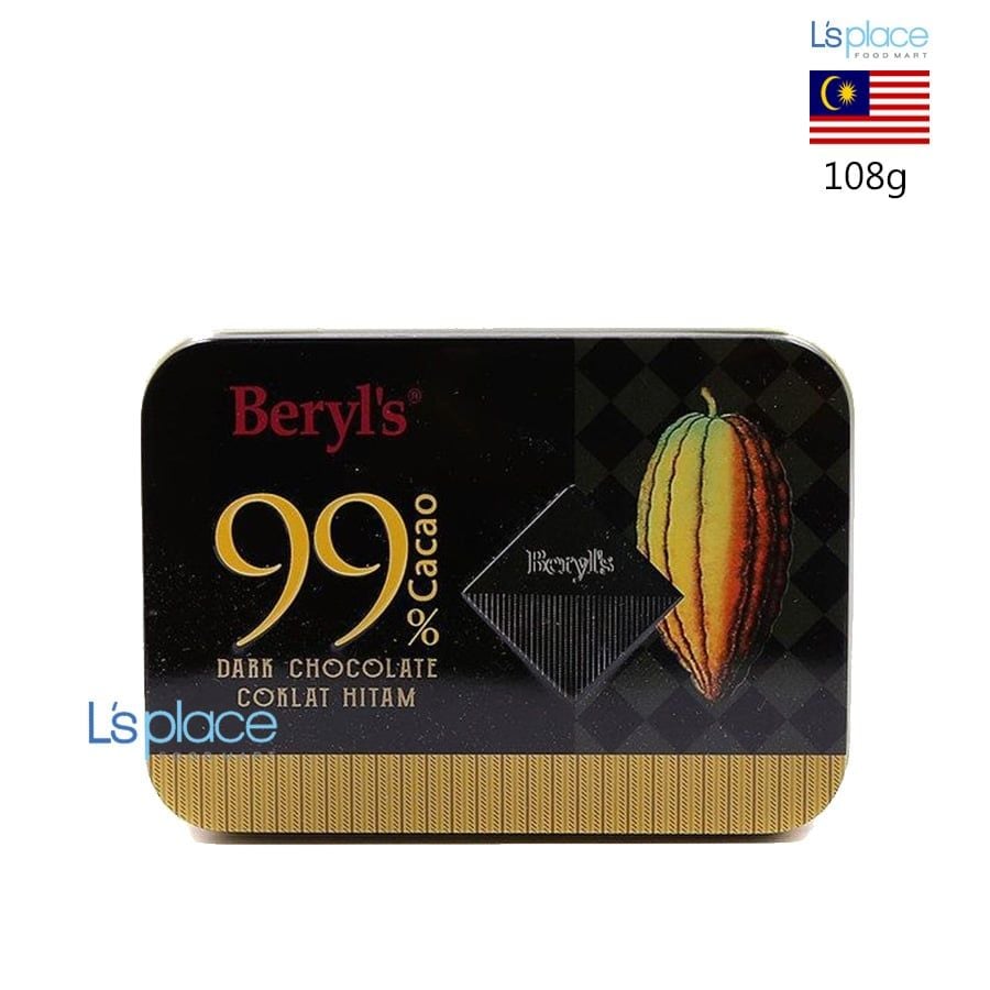 Beryl's Socola 99% Cacao Hộp Thiếc