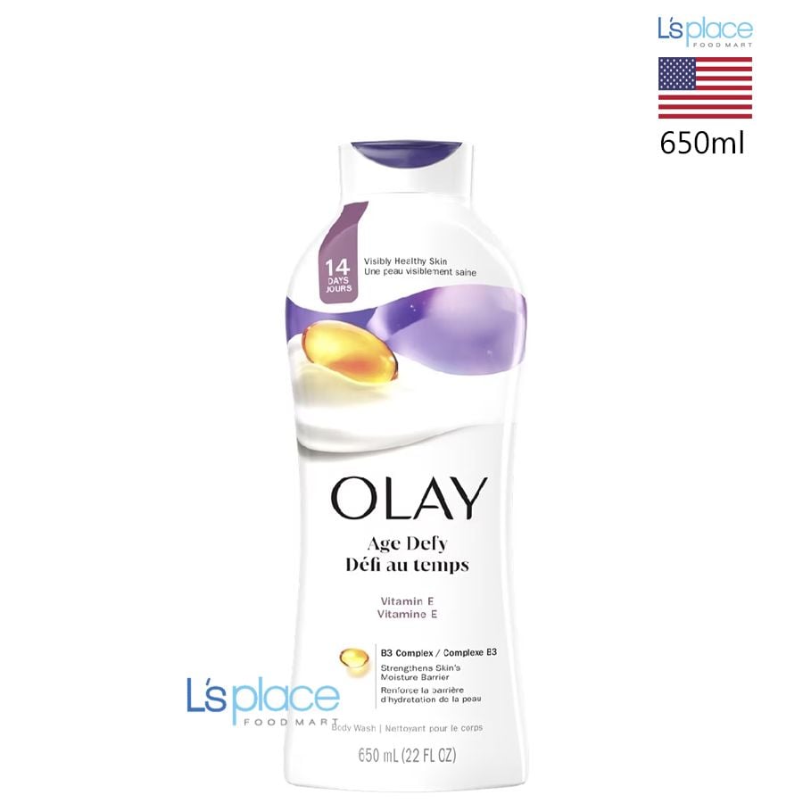 Olay sữa tắm chống lão hóa với vitamin E