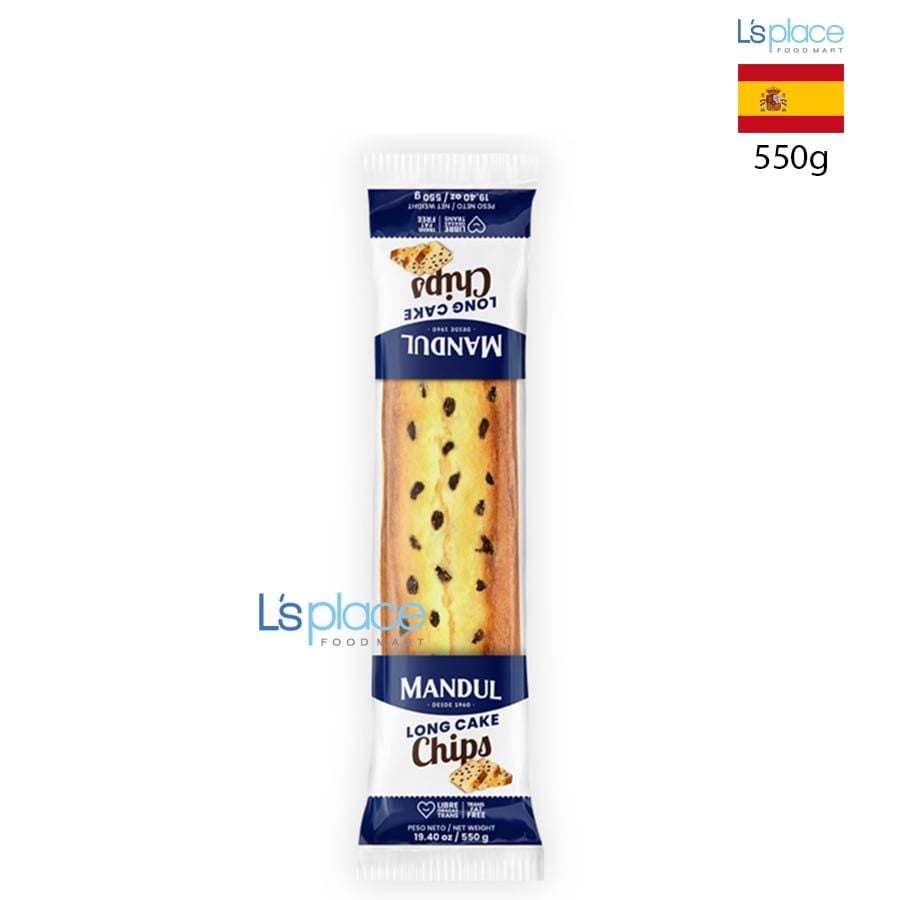 Mandul Bánh bông lan vị socola chip
