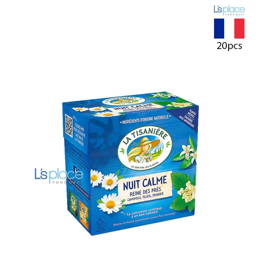 La Tisaniere Trà ngủ ngon Nuit Calme Nữ hoàng đồng cỏ