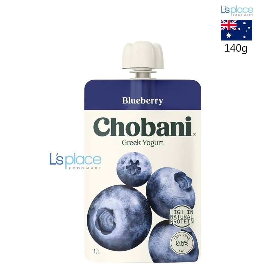 Chobani Sữa Chua Hy Lạp Vị Việt Quất dạng túi