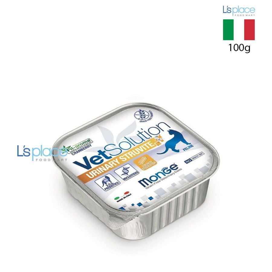 Monge VetSolution Pate mèo hỗ trợ tiết niệu & ngăn sỏi