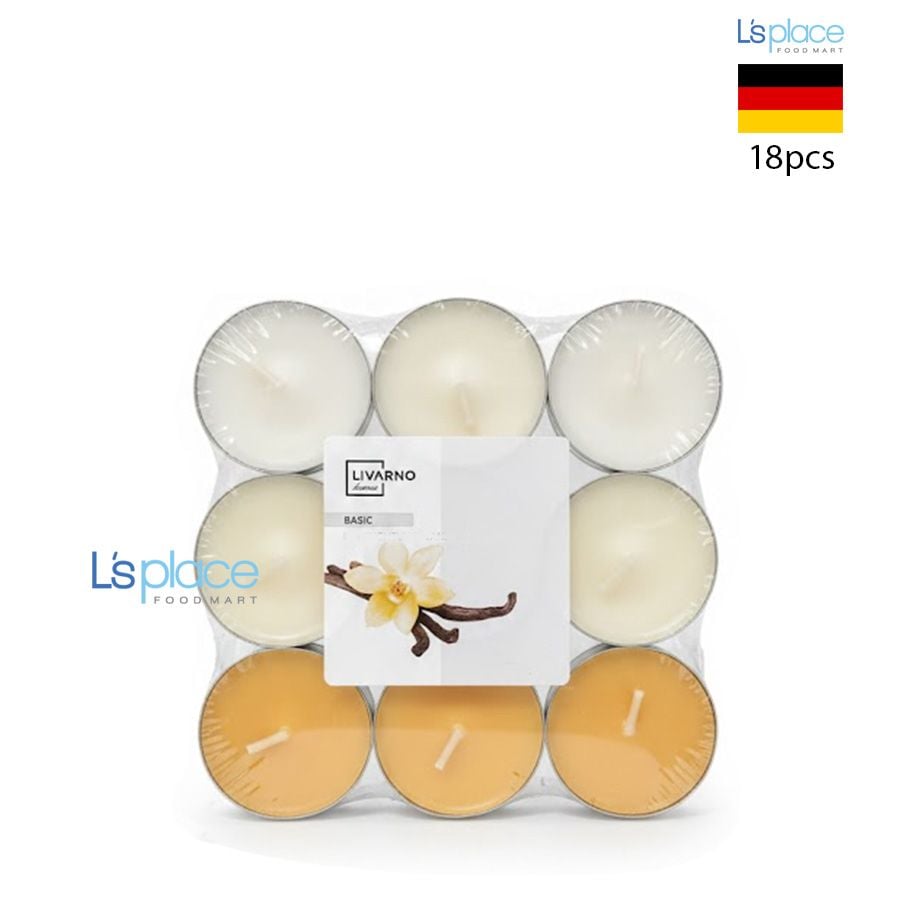 Livarno Basic Nến Vỉ Mùi Hương Vani