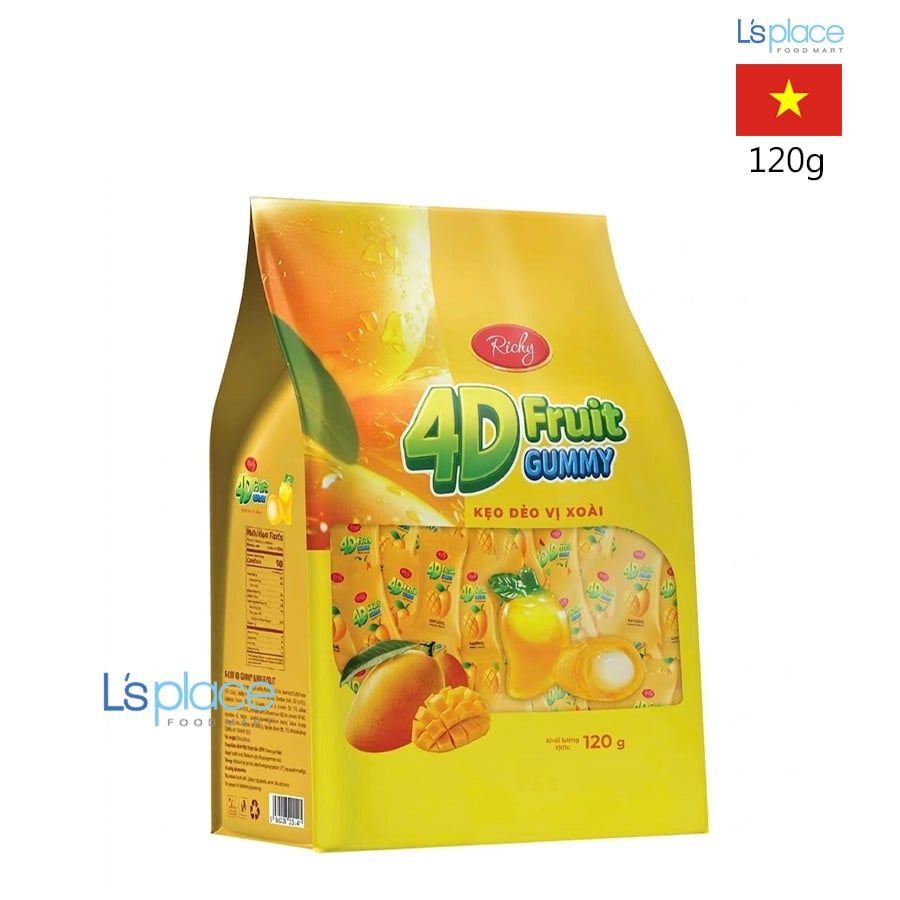Richy Kẹo dẻo 4D vị Xoài