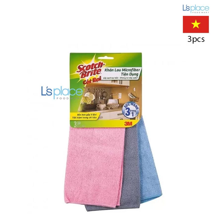 Scotch-Brite Khăn lau Microfiber