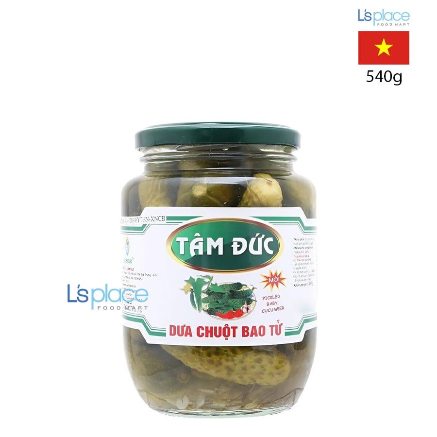 Tâm Đức Dưa chuột bao từ muối