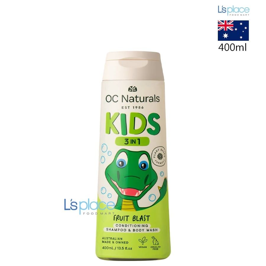 Organic Care sữa tắm gội cho bé 3in1 hương Fruit Blash