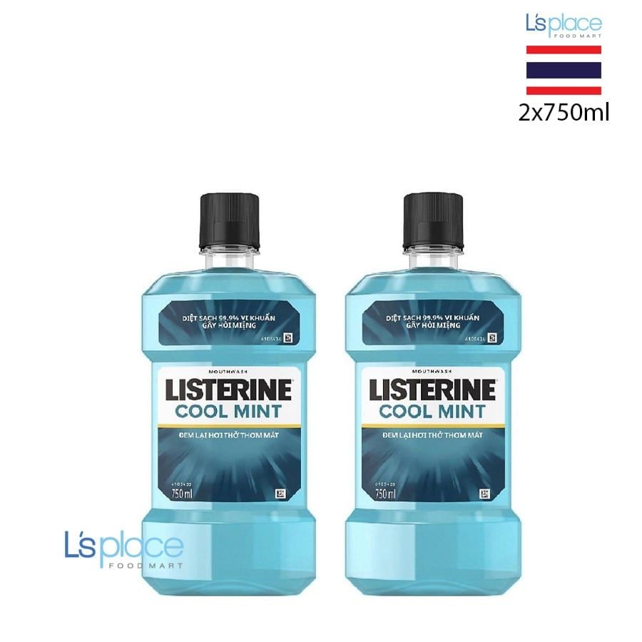 Listerine Nước súc miệng Cool Mint