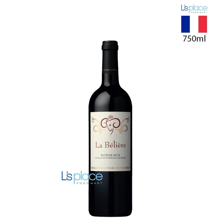 Baron Philippe De Rothschild Vang đỏ Bordeaux La Beliere