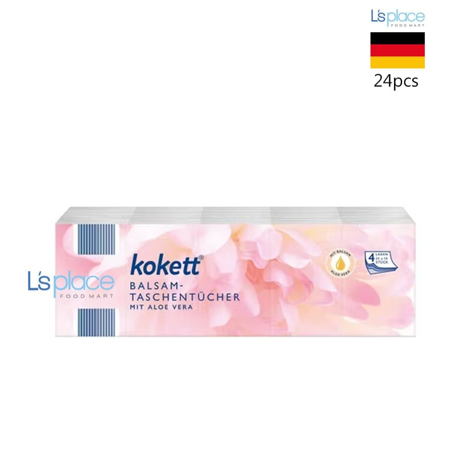 Kokett Set Khăn Giấy Thơm Bỏ Túi Cao Cấp 4 lớp