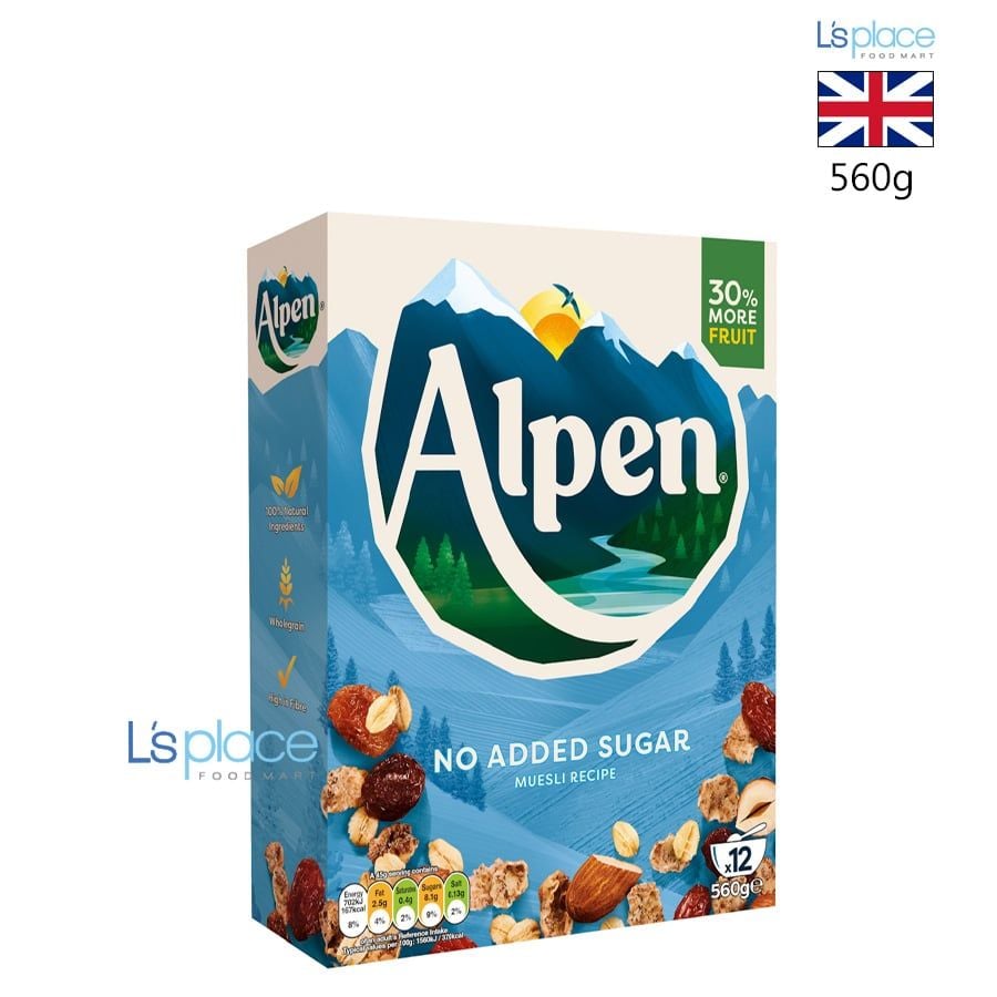 Alpen Ngũ cốc tổng hợp không đường