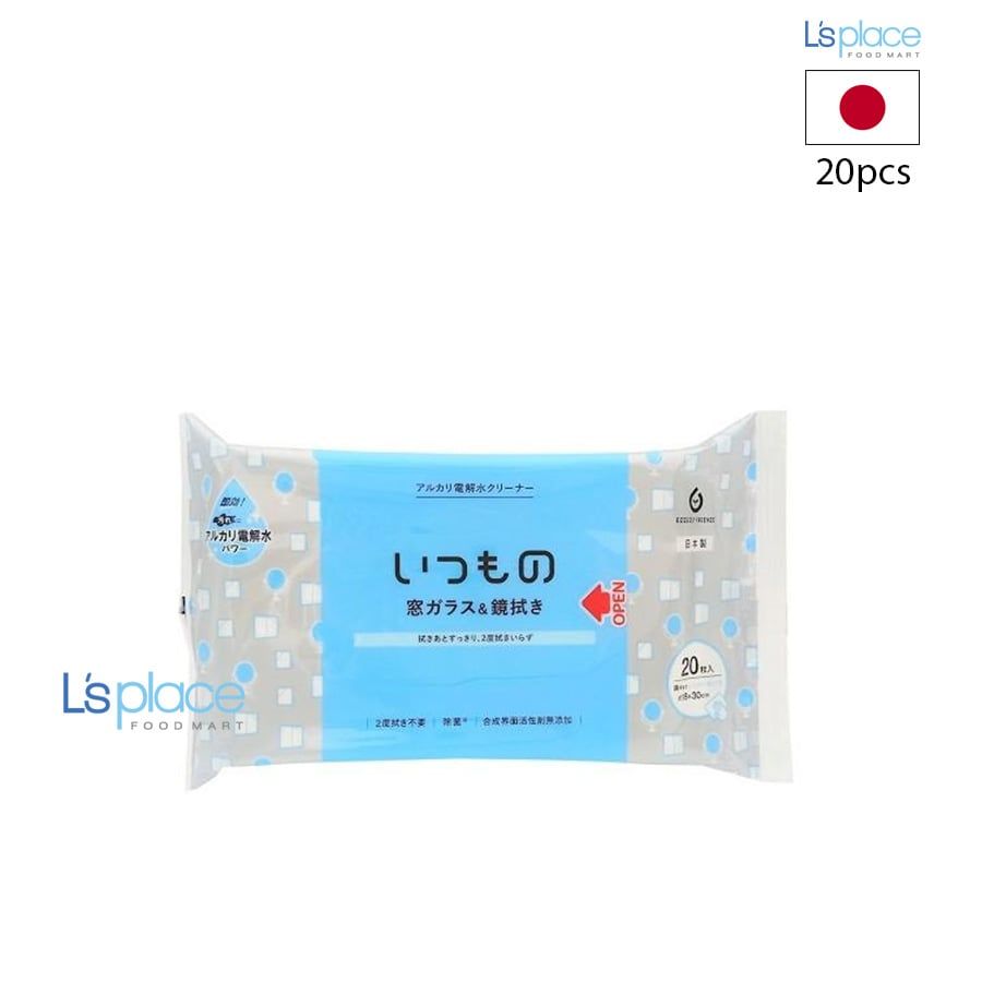 Hattoripaper Khăn ướt lau kính và gương