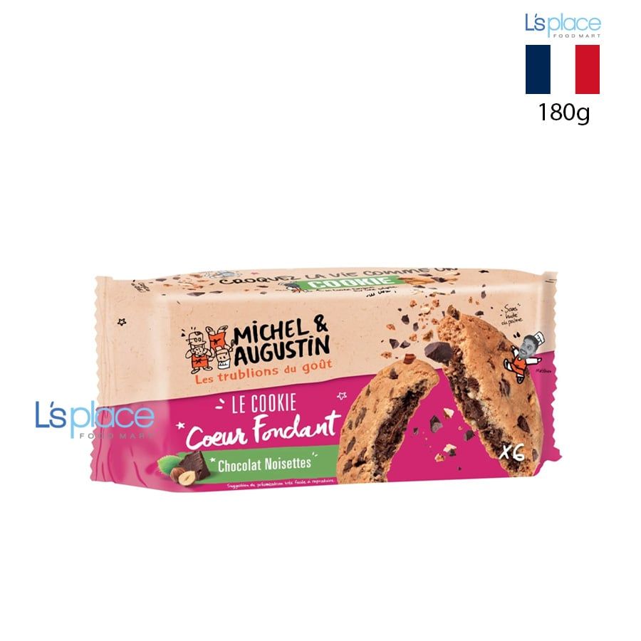 Michel & Augustin Le cookie Bánh quy vị socola hạt phỉ