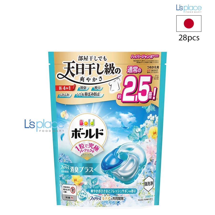 Bold Viên giặt 4 trong 1 hương nắng mai