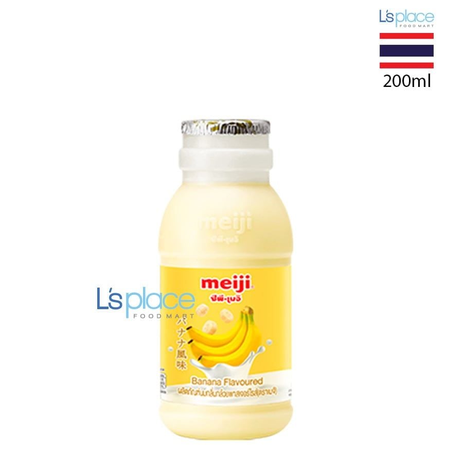 Meiji Sữa thanh trùng vị chuối hộp nhỏ