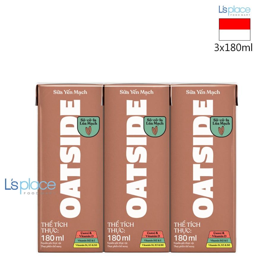 Oatside Sữa yến mạch vị Socola