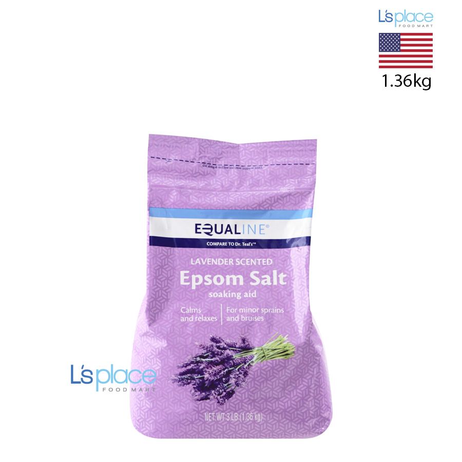 Equaline Muối tắm Epsom Oải hương