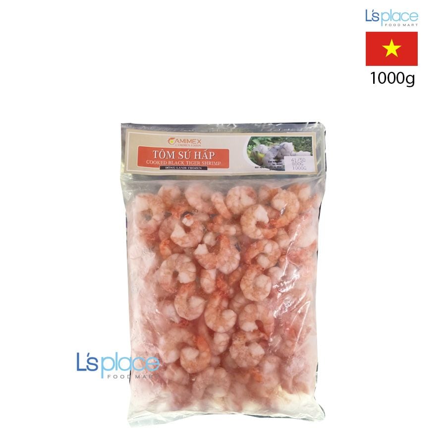 Camimex Tôm sú hấp 41/50 lột vỏ PD