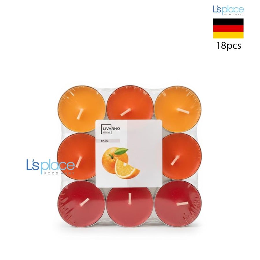 Livarno Basic Nến Vỉ Mùi Hương Cam