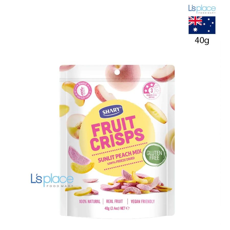 Shary Đào hỗn hợp giòn sấy lạnh