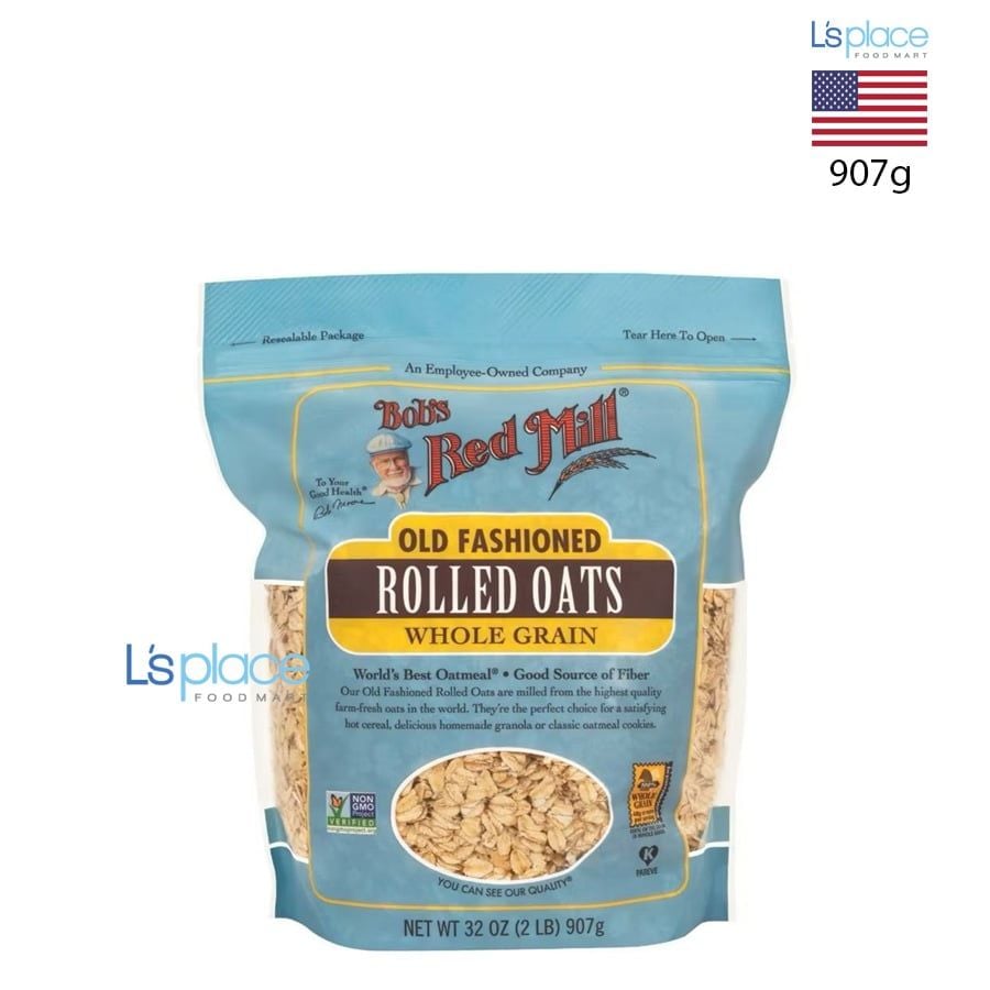 Bob’s Red Mill Yến Mạch cán thường gói lớn