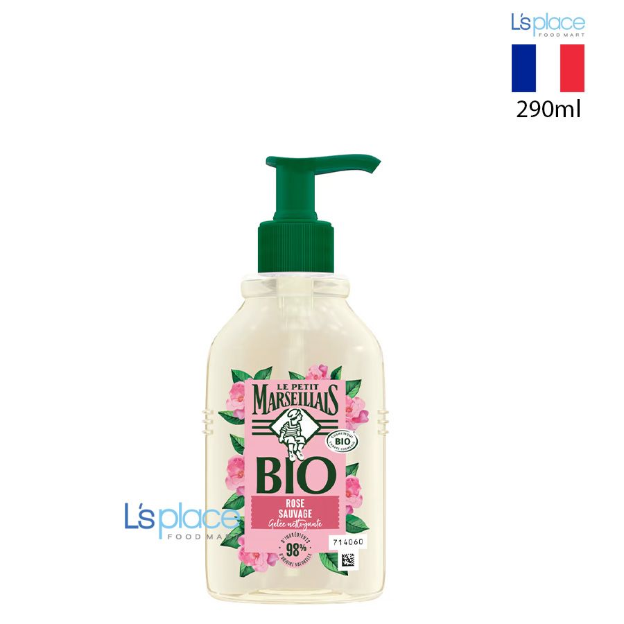Le Petit Marseillais Nước rửa tay hoa hồng hữu cơ