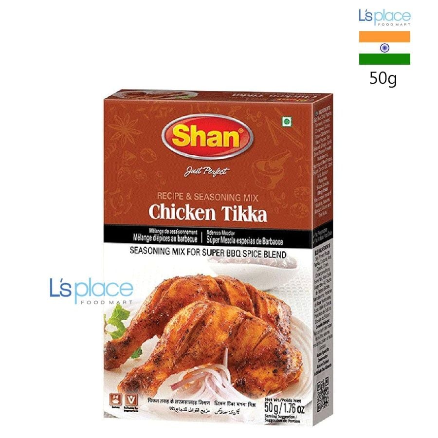 Shan Gia vị món gà nướng BBQ Chicken Tikka