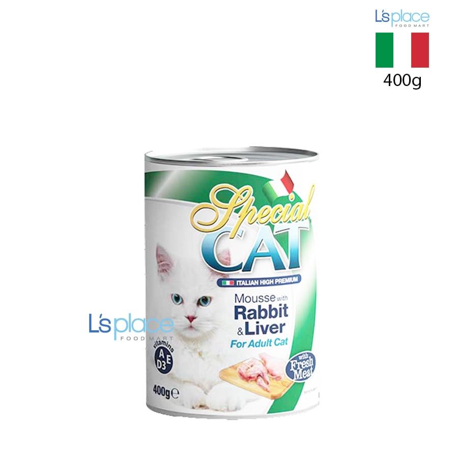 Monge Special Cat Pate mèo lớn vị thịt thỏ và gan