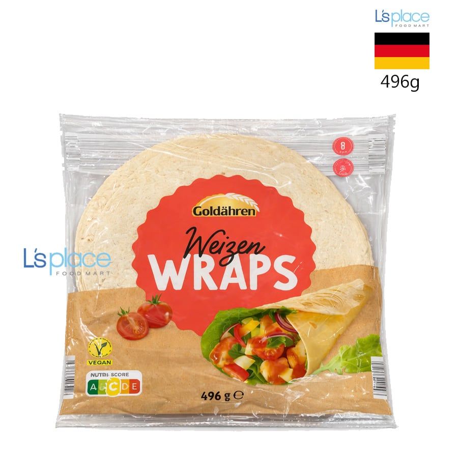Goldahren Vỏ bánh tortillas lúa mì túi lớn