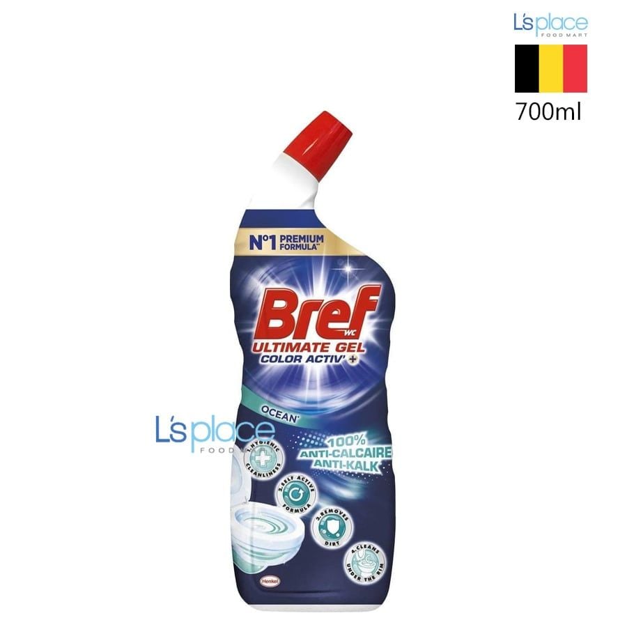 Bref  Tẩy Bồn Cầu Có Màu Ocean