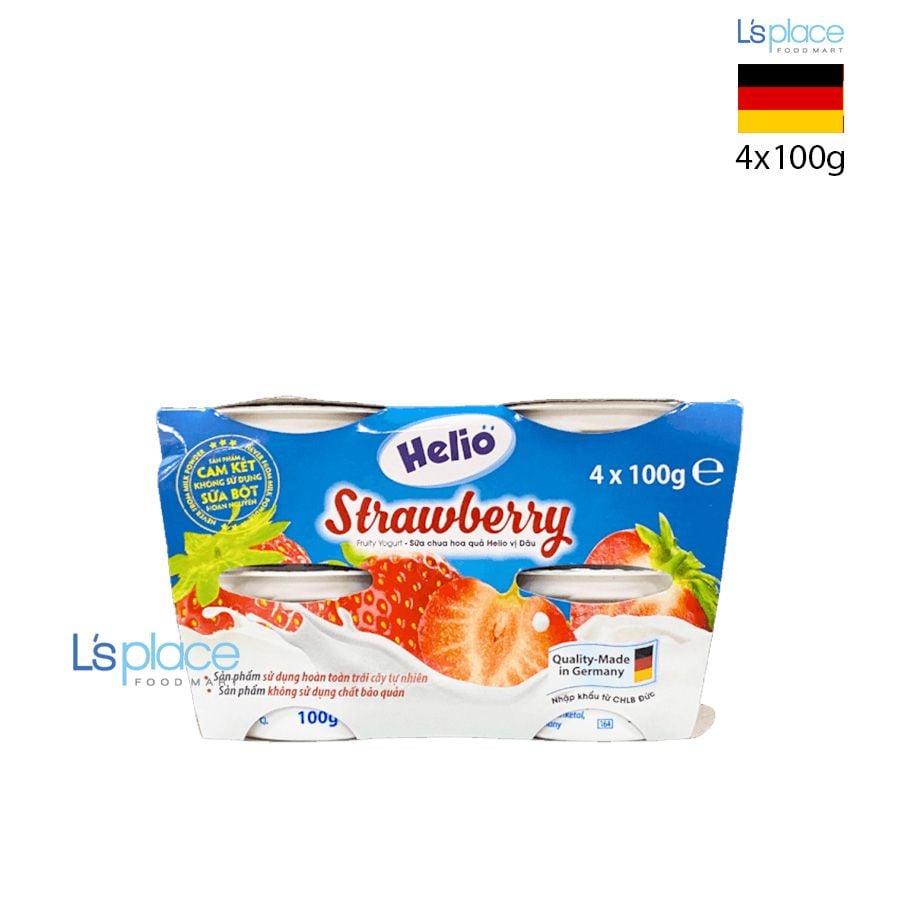 Helio Sữa chua hoa quả vị dâu