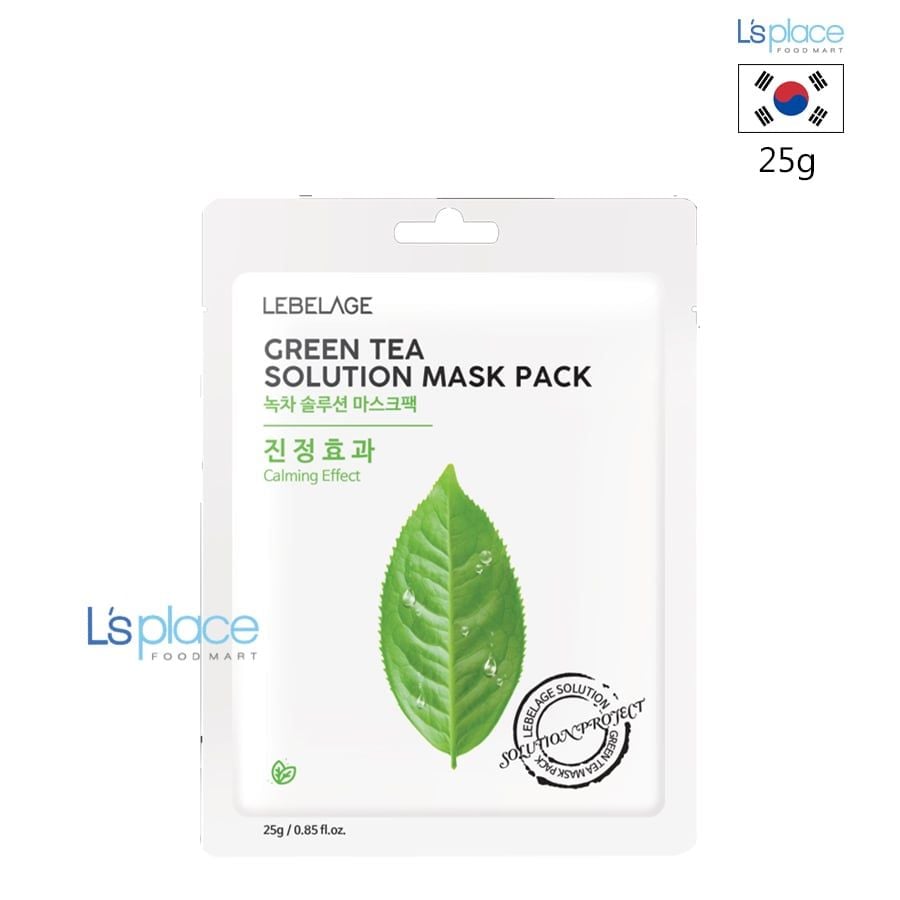 Lebelage Mặt nạ trà xanh