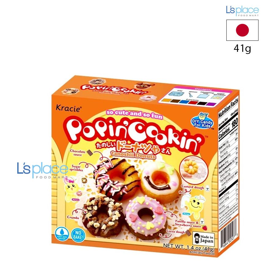 Kracie Set kẹo DIY Popin' Cookin' chủ đề Bánh Donuts