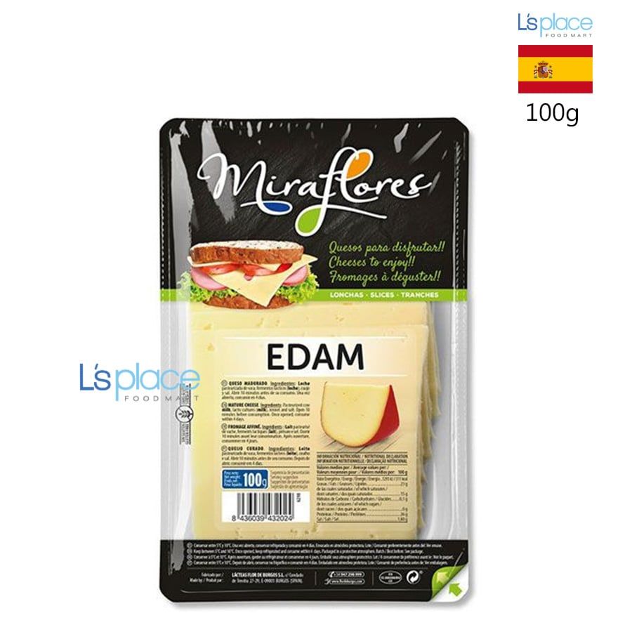 Miraflores Phomai Edam cắt lát