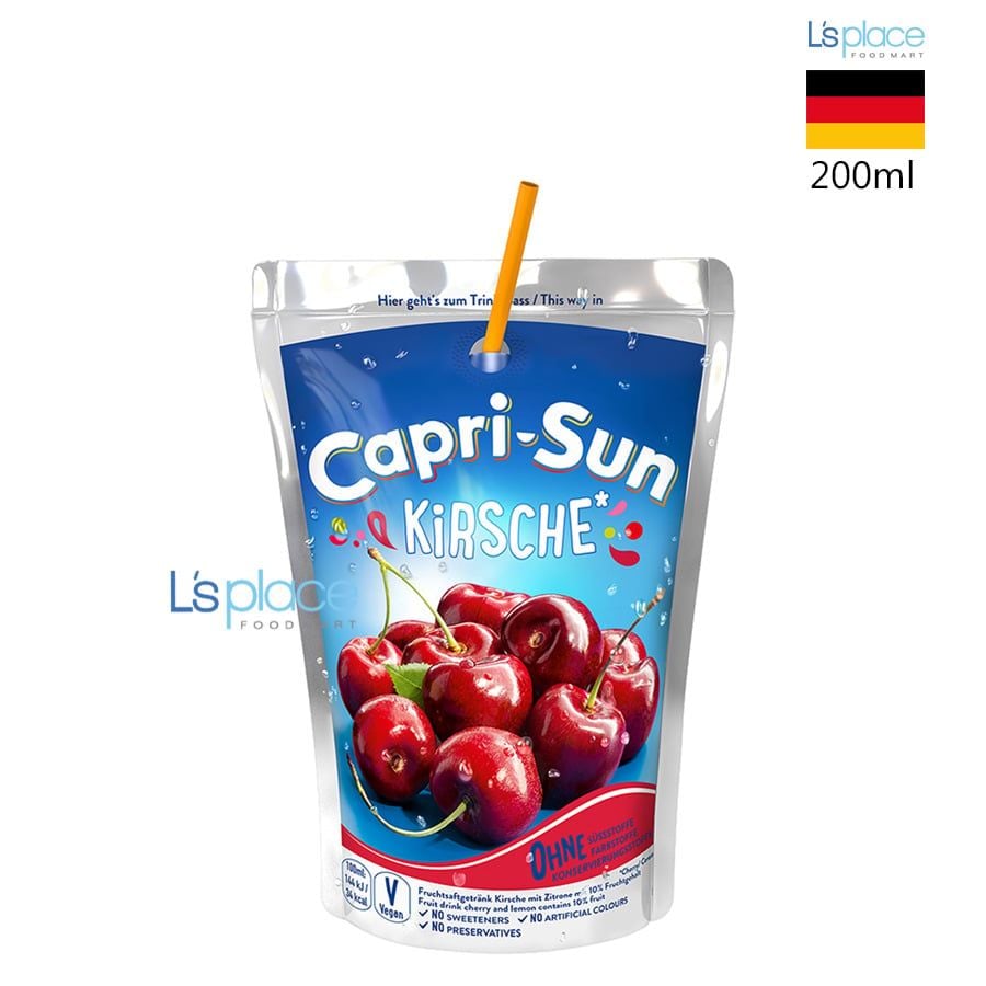 Capri Sun nước ép trái cây vị anh đào