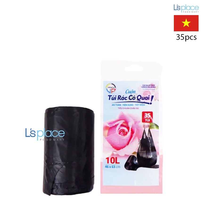 Vipaco Túi rác có quai 46x63cm