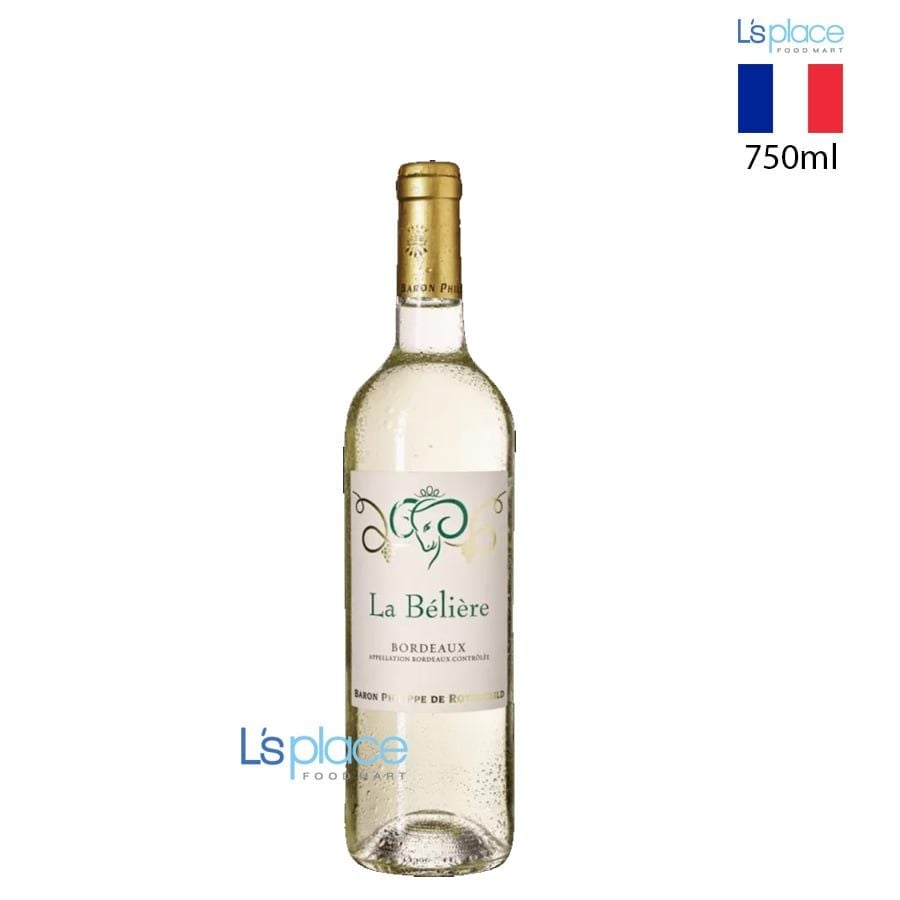 Baron Philippe de Rothschild Vang trắng La Beliérè Bordeaux